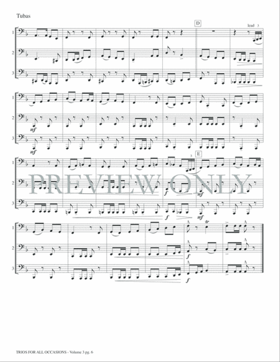 Trios for All Occasions Small Ensemble scores gallery preview page 8