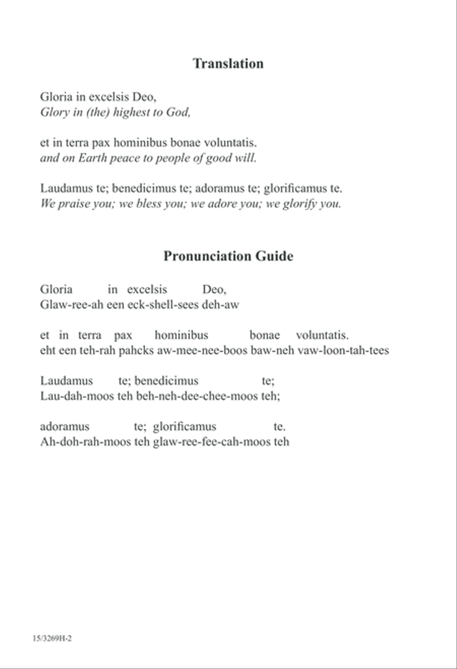 Festival Gloria 3-Part scores gallery preview page 2