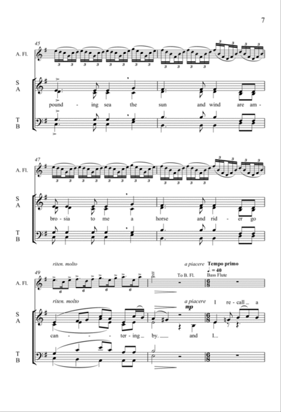 Seascapes Seascapes 4-Part scores gallery preview page 6