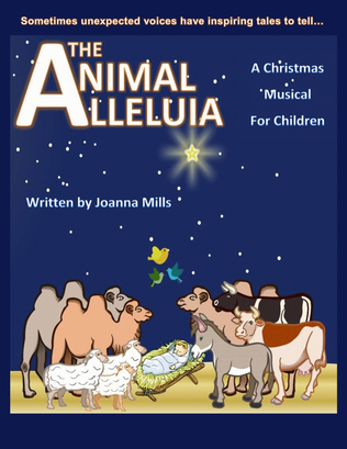 Book cover for The Animal Alleluia - A Christmas Musical For Children