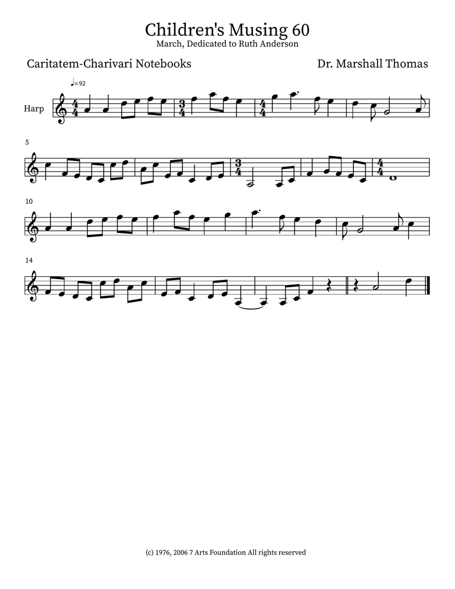 Children's Musing 60 Small Ensemble scores gallery preview page 3