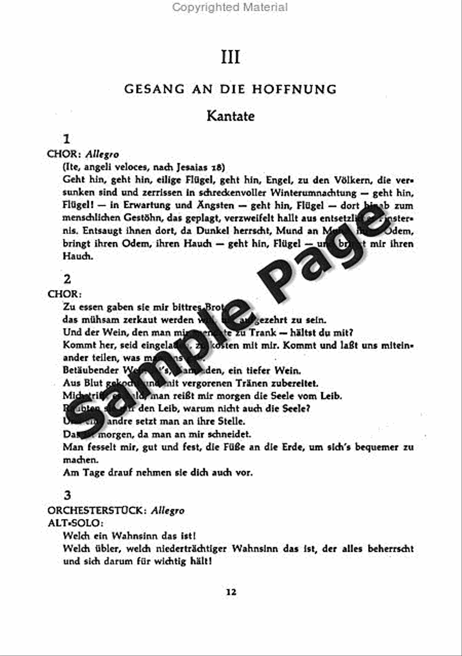 Triumphgesang Triumphgesang 4-Part scores gallery preview page 13