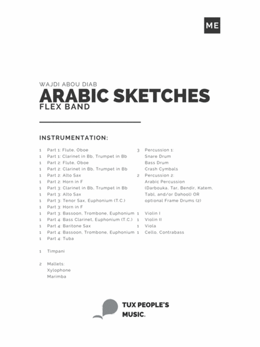 Arabic Sketches