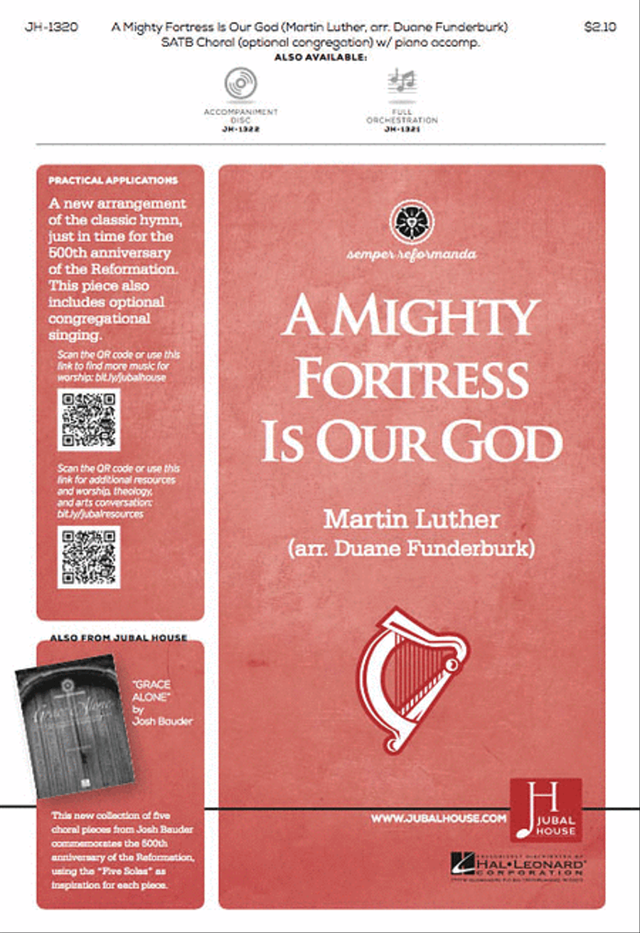 A Mighty Fortress Is Our God 4-Part scores gallery preview page 1