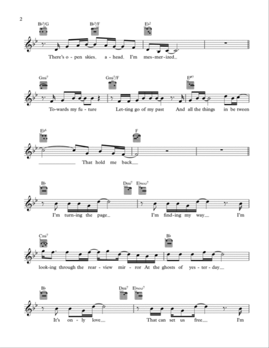 Ghosts of Yesterday Voice scores gallery preview page 3