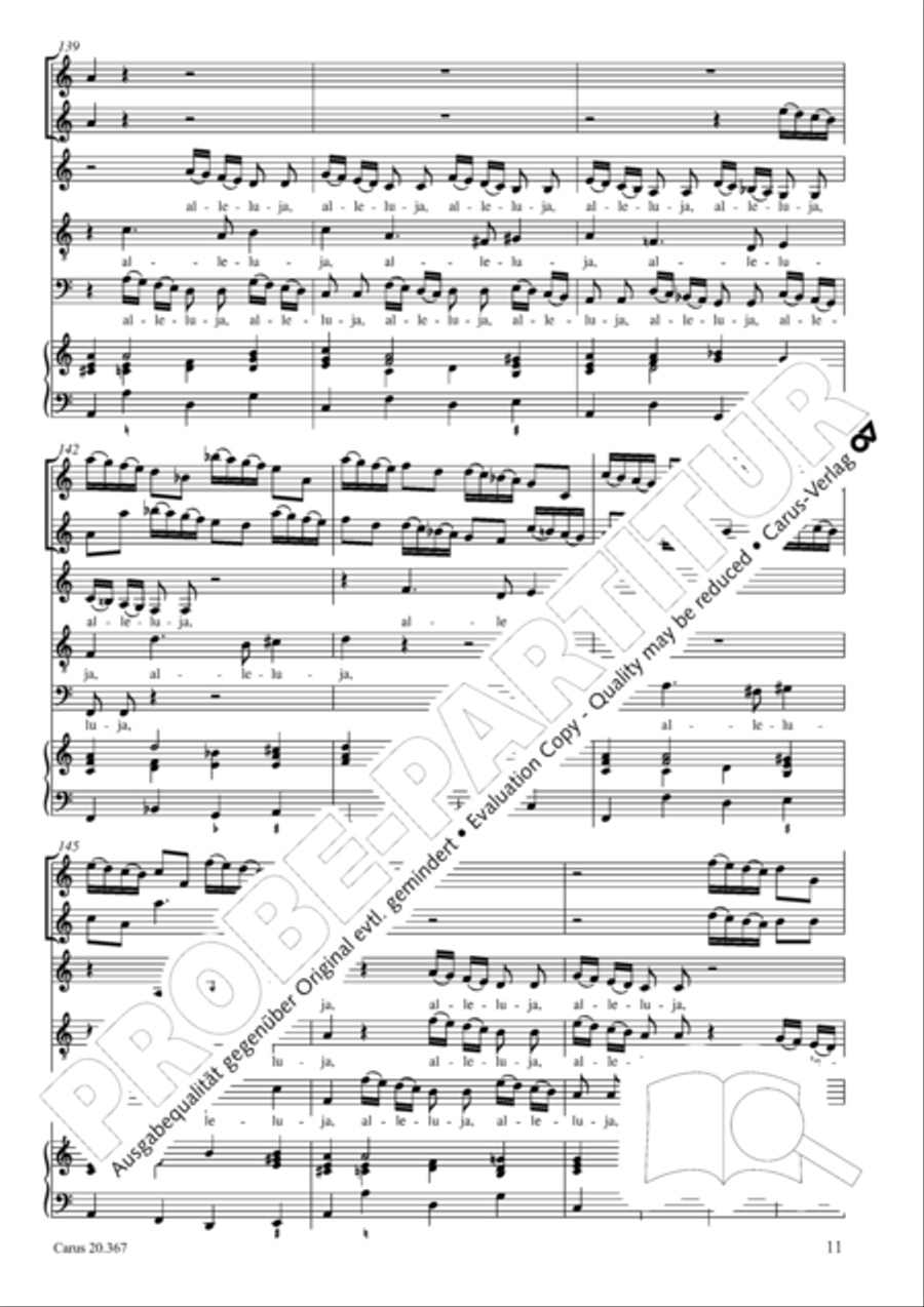 Freuet euch des Herren, ihr Gerechten ATB scores gallery preview page 12