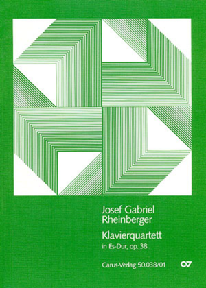 Book cover for Piano Quartet in E flat major