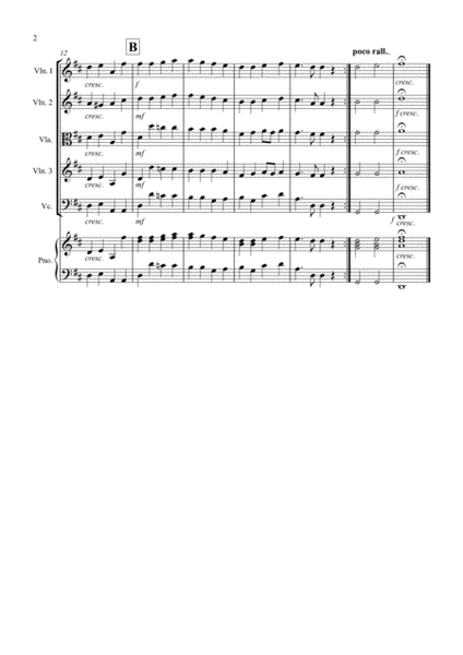 Ode to Joy for String Quartet image number null