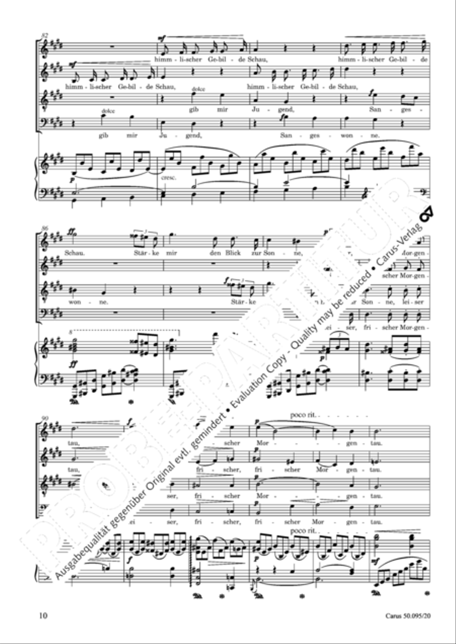 Maientau 4-Part scores gallery preview page 11