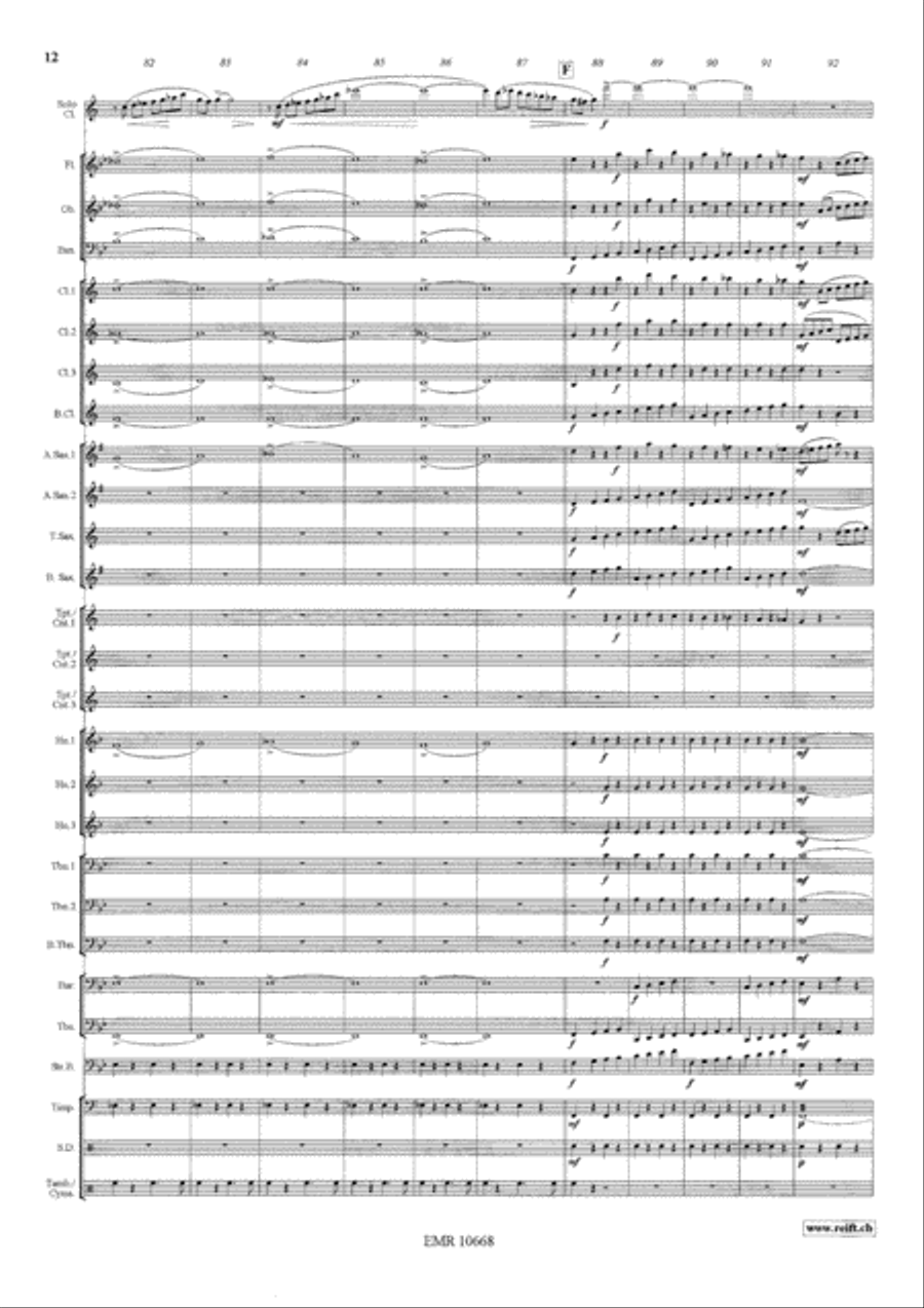 Concertino Concert Band scores gallery preview page 13