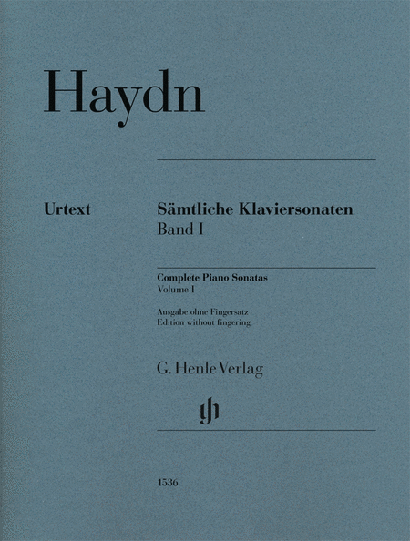Franz Joseph Haydn : Complete Piano Sonatas - Volume I