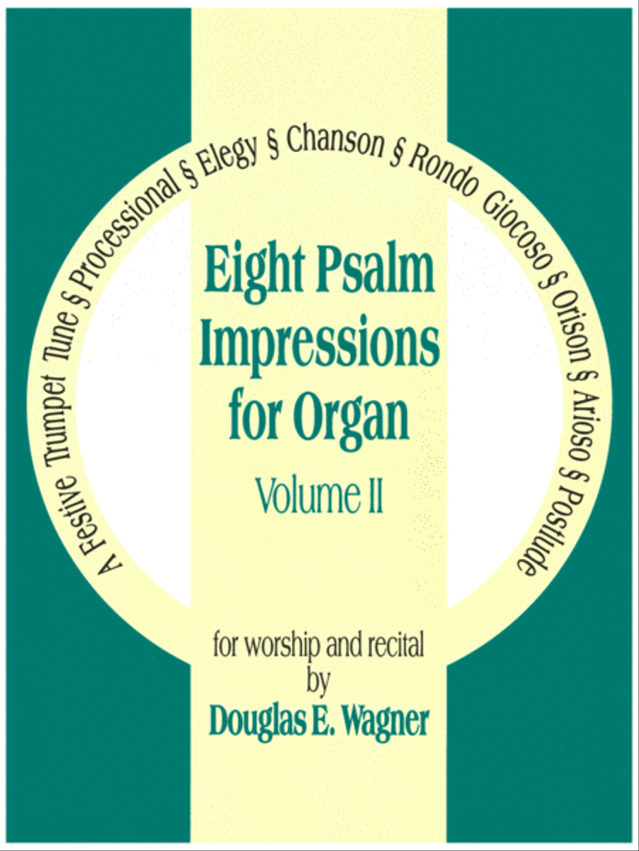 Eight Psalm Impressions for Organ, Vol. 2-Digital Download Organ scores gallery preview page 1
