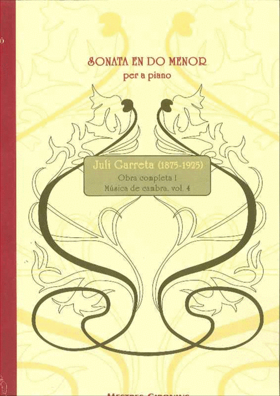 Sonata en Do menor - Piano Solo scores gallery preview page 1