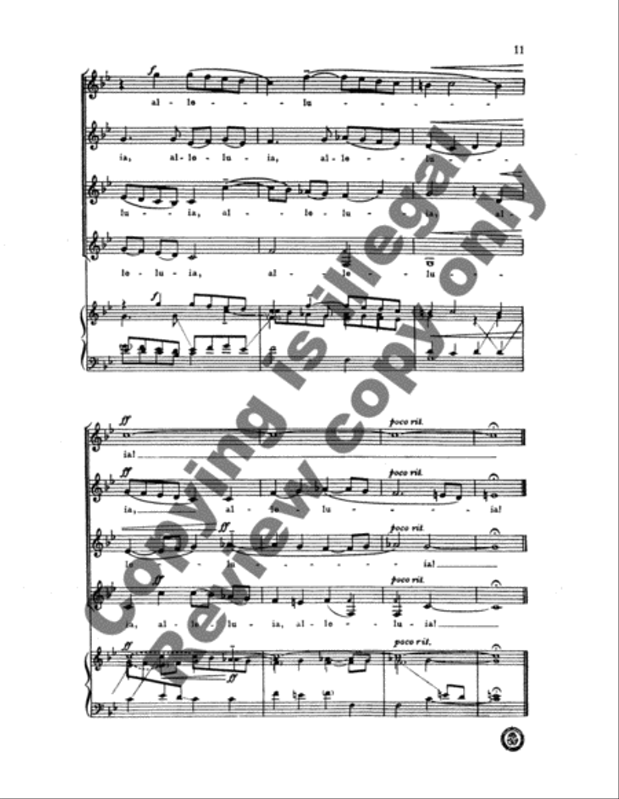 O Magnum Mysterium O Magnum Mysterium SSAA scores gallery preview page 7