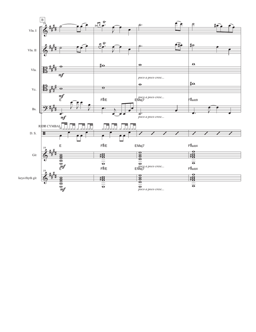 The Crying Machine The Crying Machine String Orchestra scores gallery preview page 6
