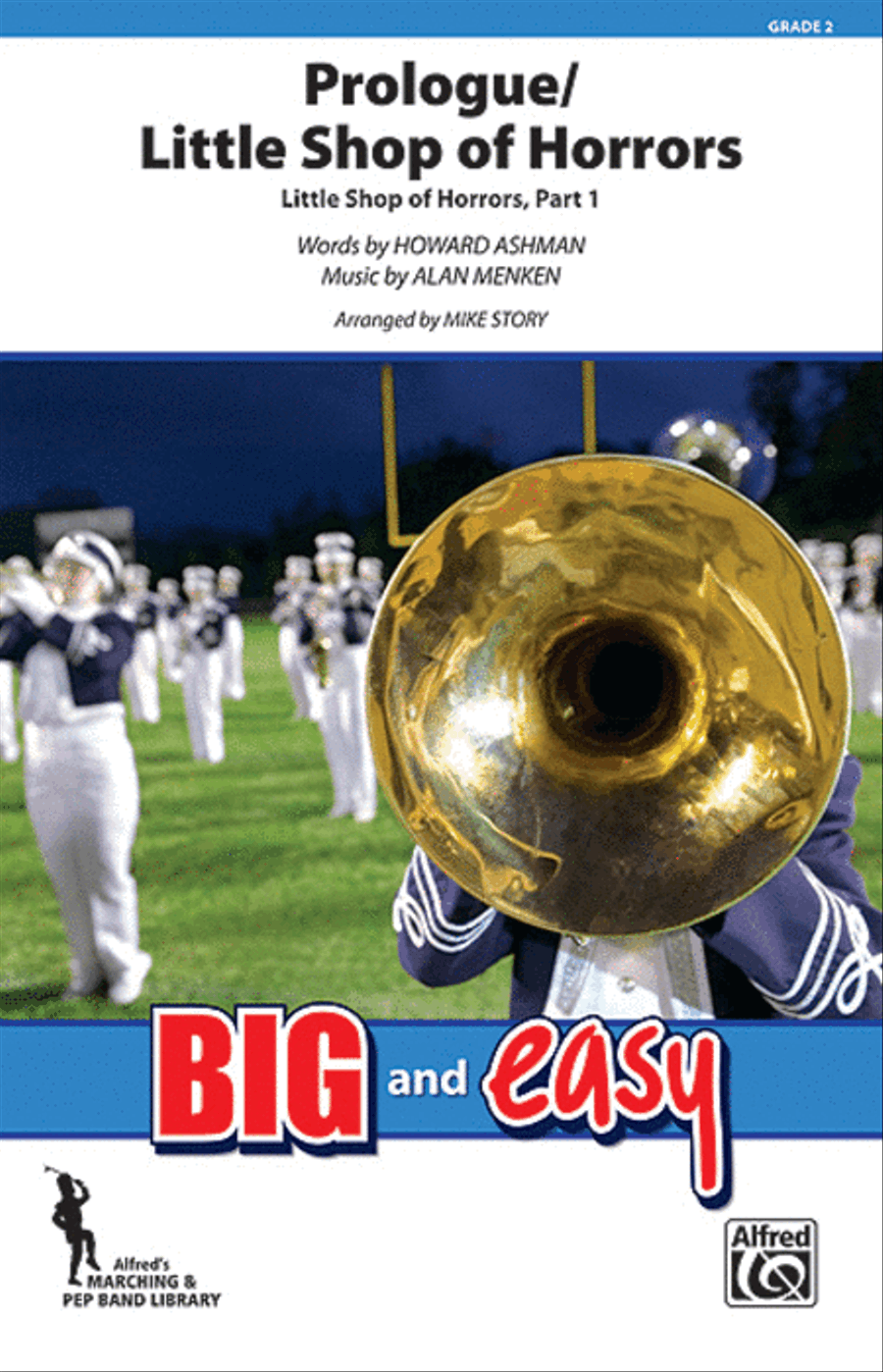 Prologue / Little Shop of Horrors Marching Band scores gallery preview page 1
