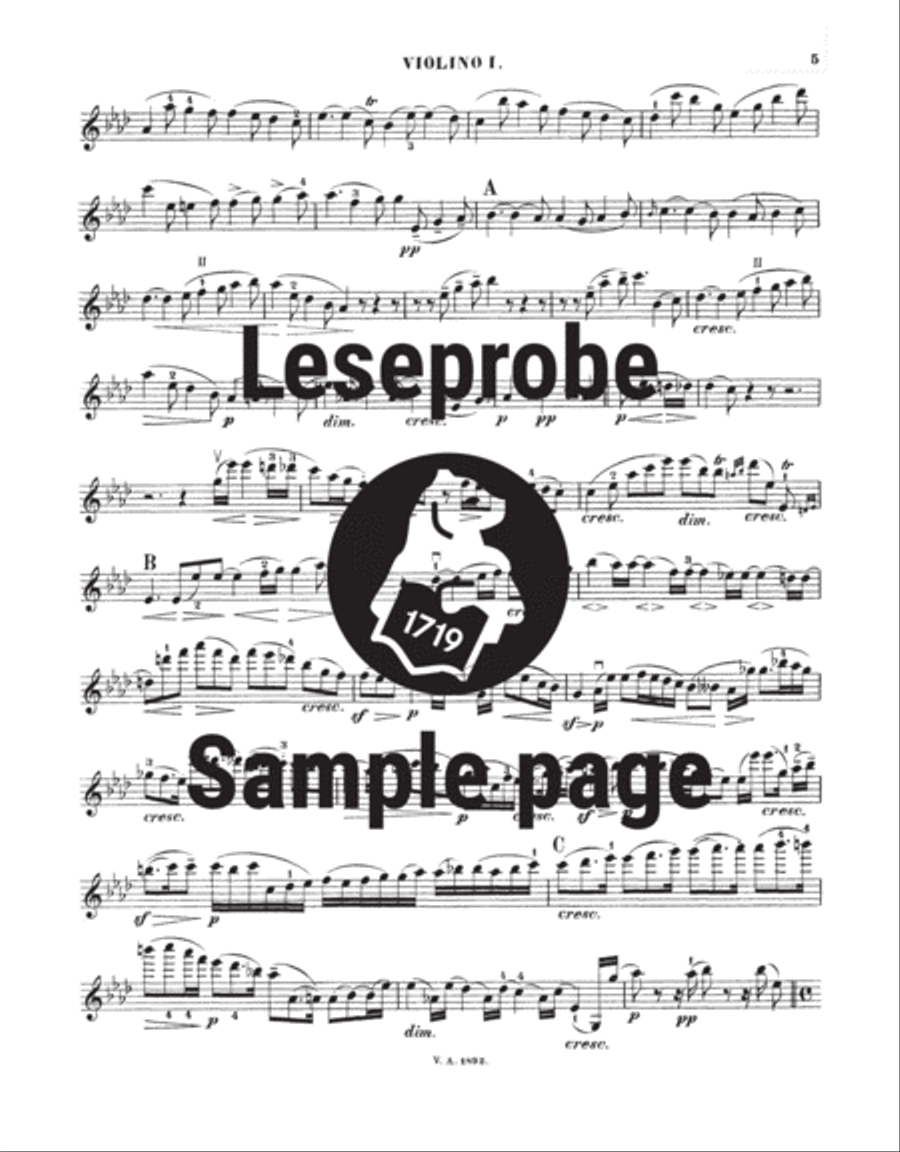 Complete String Quartets – Breitkopf Originals String Quartet scores gallery preview page 5