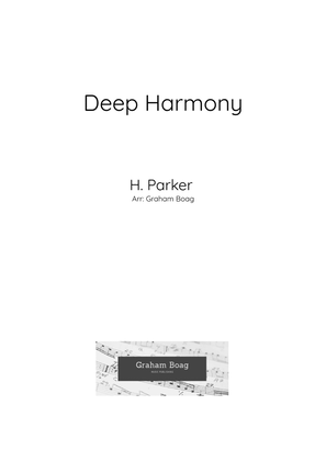 Deep Harmony for Clarinet Quartet