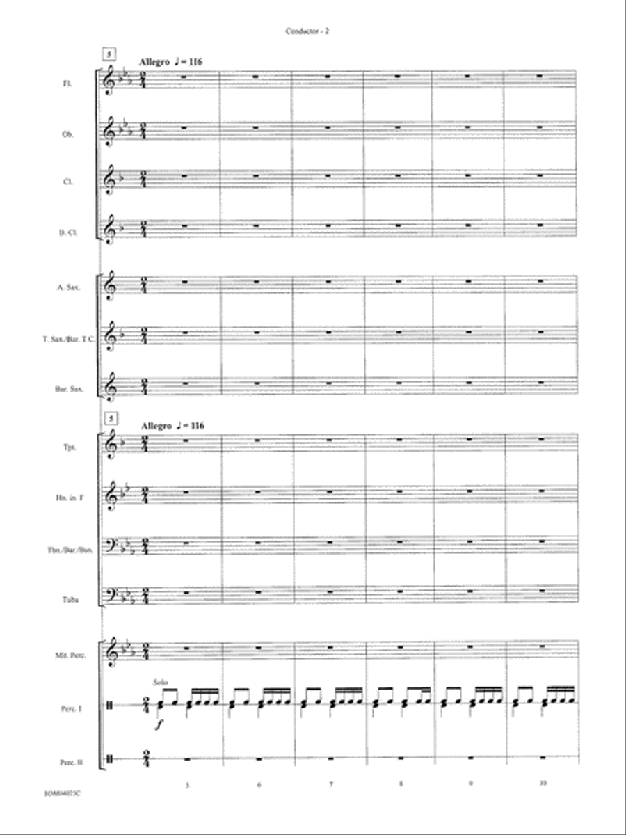 A Christmas Kazoo: Score Concert Band scores gallery preview page 3