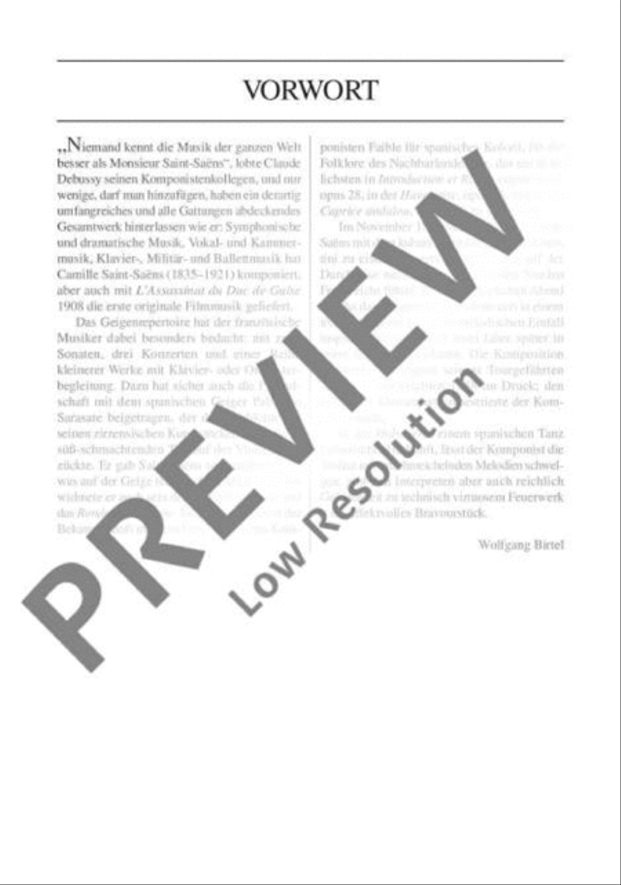 Havanaise Orchestra scores gallery preview page 6