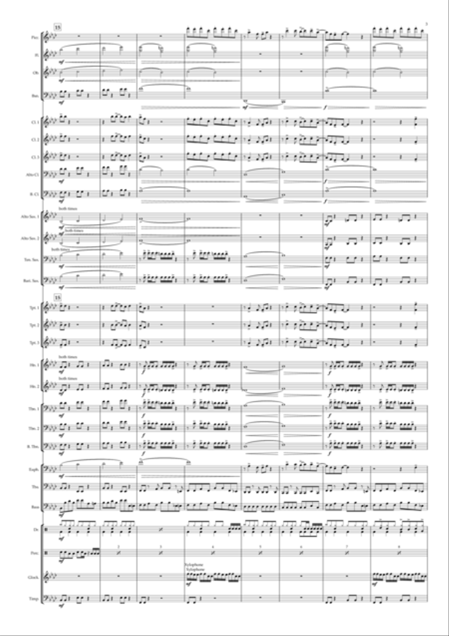 Venus Concert Band scores gallery preview page 3