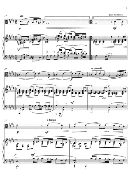 Sergei Rachmaninoff - Vocalise (Viola Solo) image number null