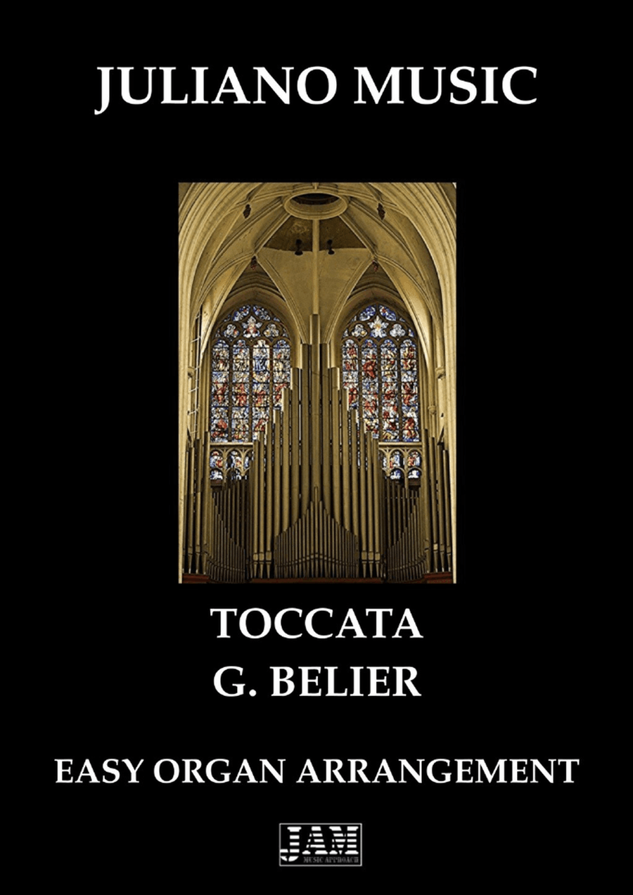 TOCCATA (EASY ORGAN) - G. BELIER Organ Solo scores gallery preview page 1