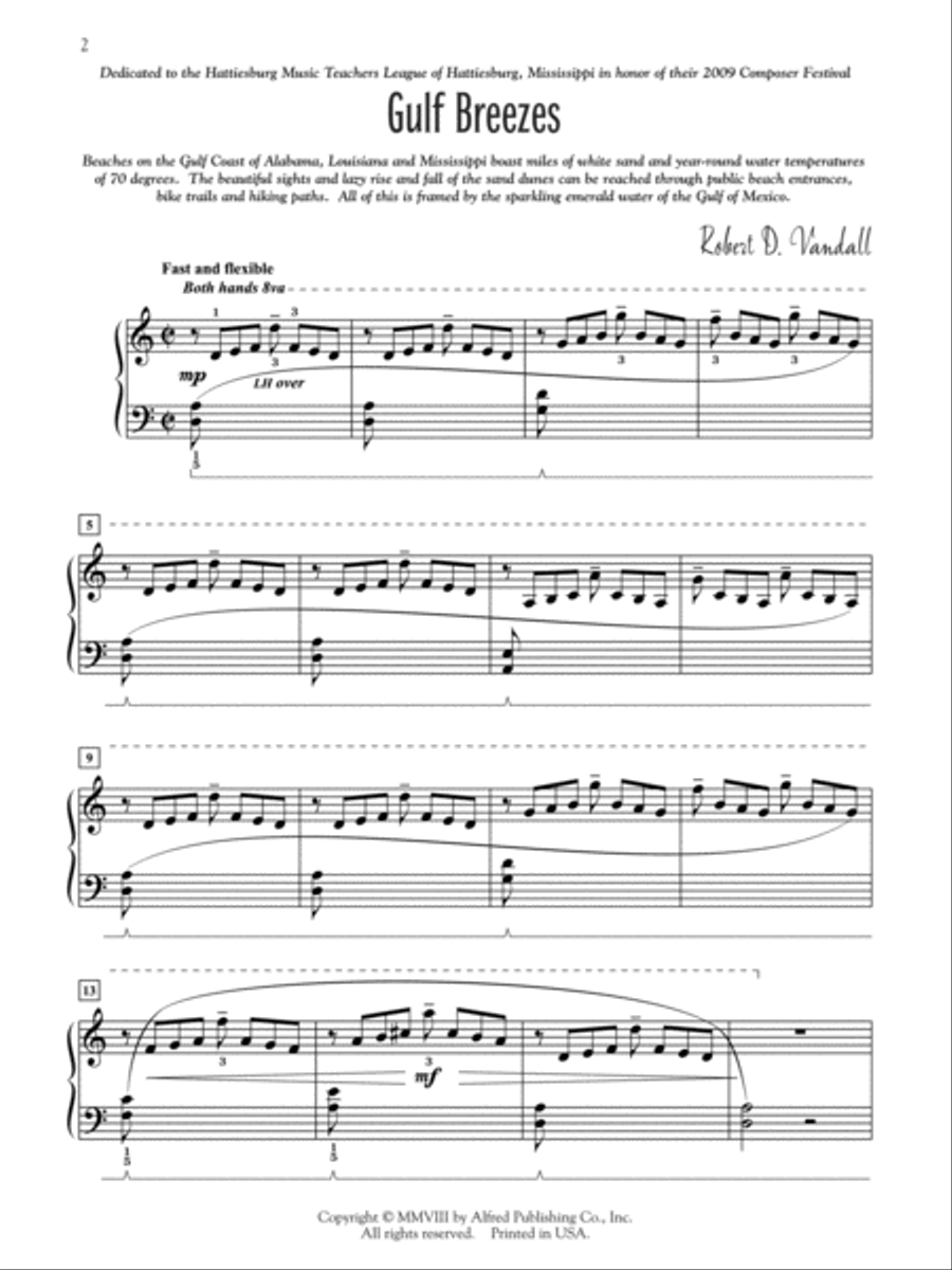 Scenes from the South Scenes from the South Piano Solo scores gallery preview page 6