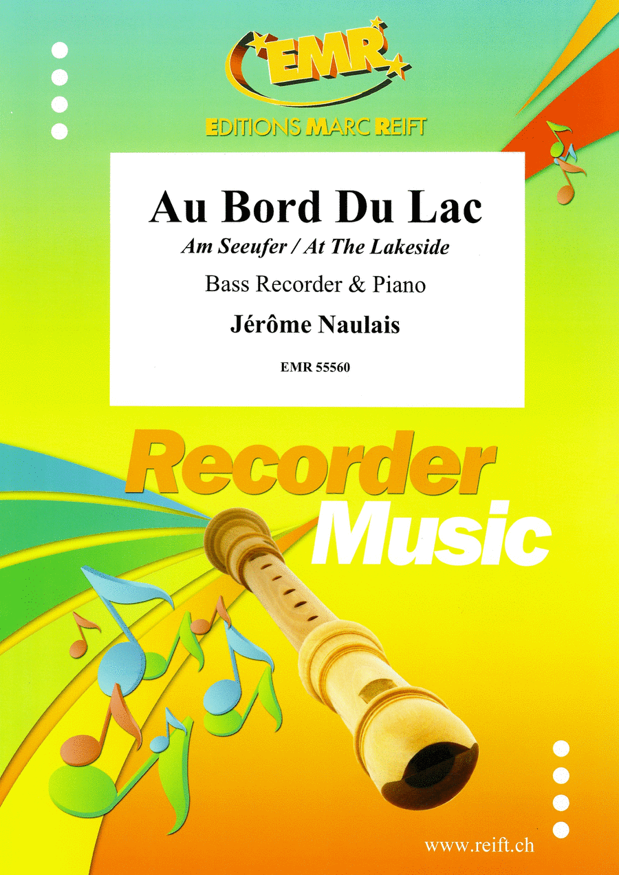 Au Bord Du Lac Au Bord Du Lac Bass Recorder scores gallery preview page 1