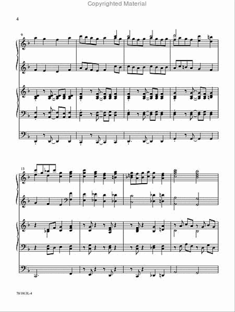 The Church Triumphant Organ scores gallery preview page 3