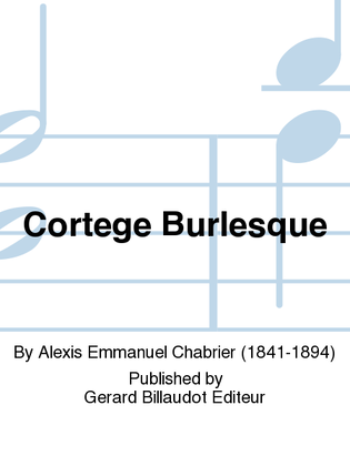 Book cover for Cortege Burlesque