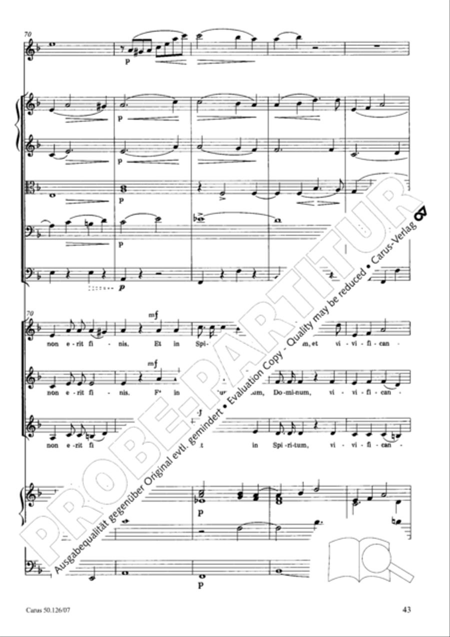 Mass in A major Mass in A major SSA scores gallery preview page 56