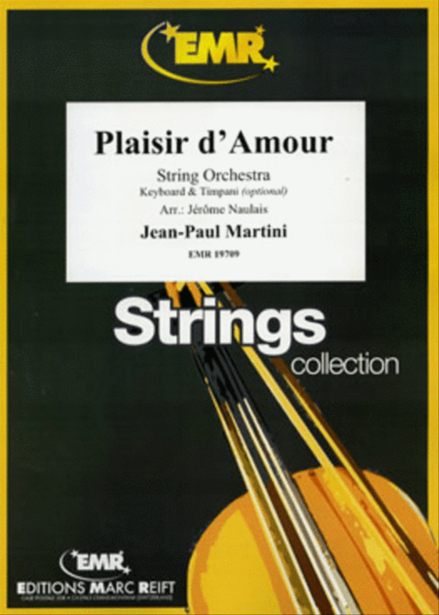 Plaisir d'Amour String Orchestra scores gallery preview page 1