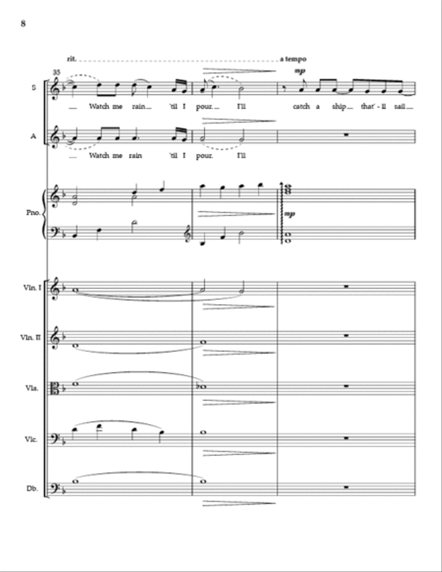 Flight (Full Score and Parts) SSA scores gallery preview page 7