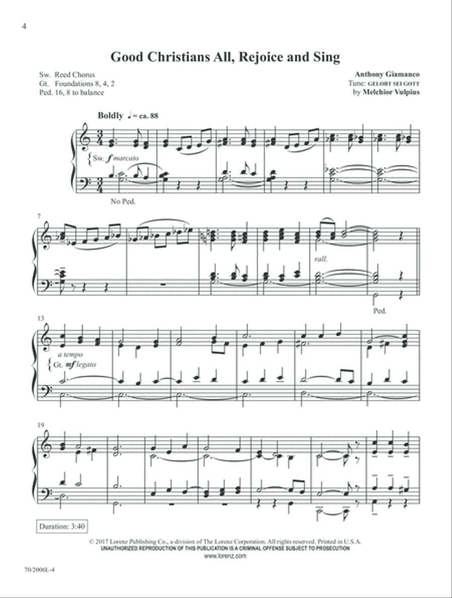 Come Away to the Skies (Digital Delivery) Organ scores gallery preview page 4