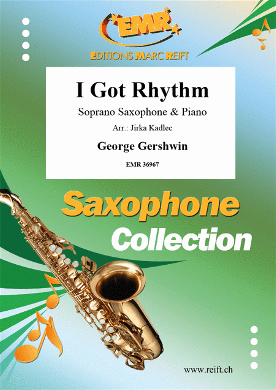 I Got Rhythm Soprano Saxophone scores gallery preview page 1