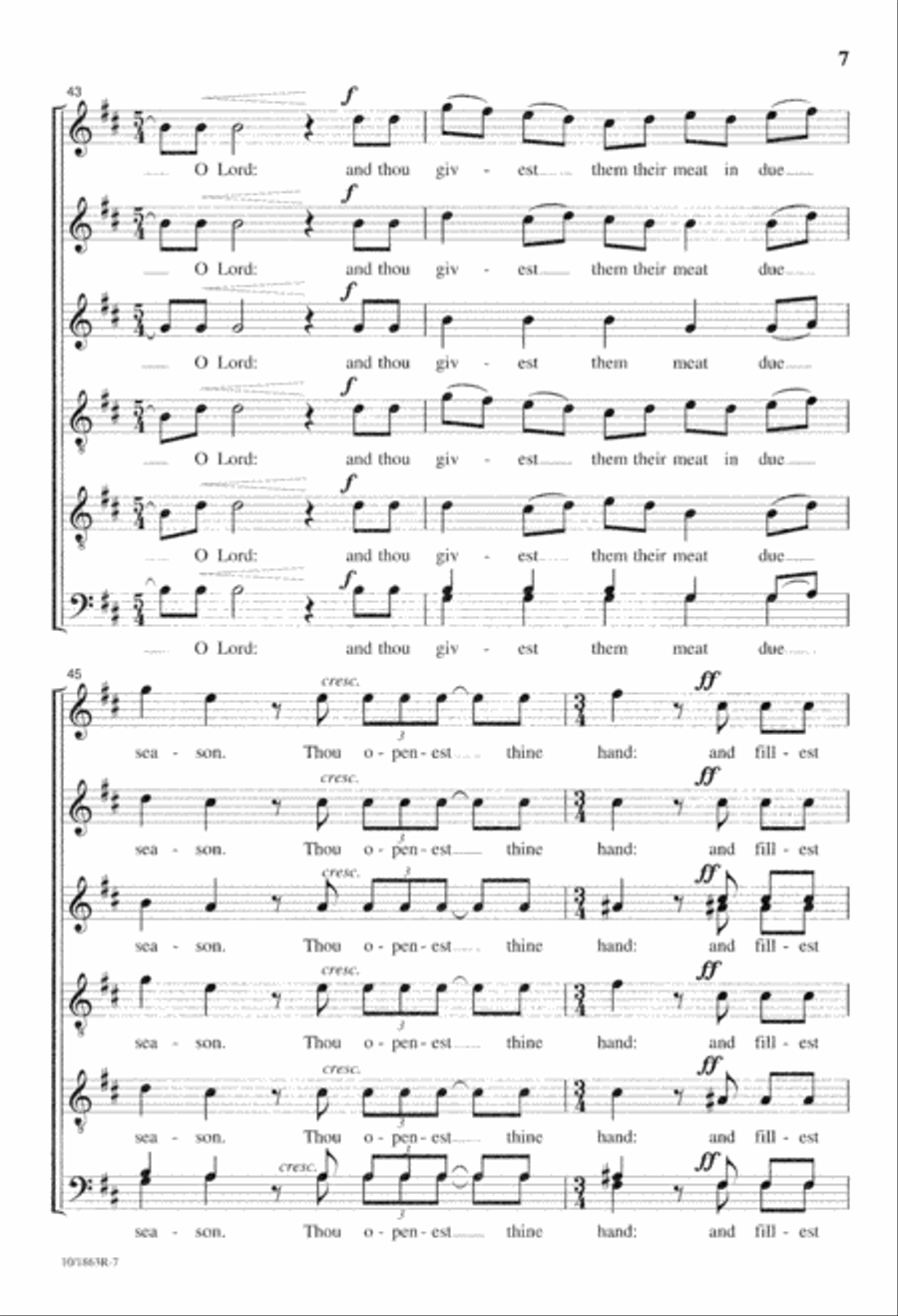 Ah, Dearest Jesu Holy Child Divisi scores gallery preview page 7