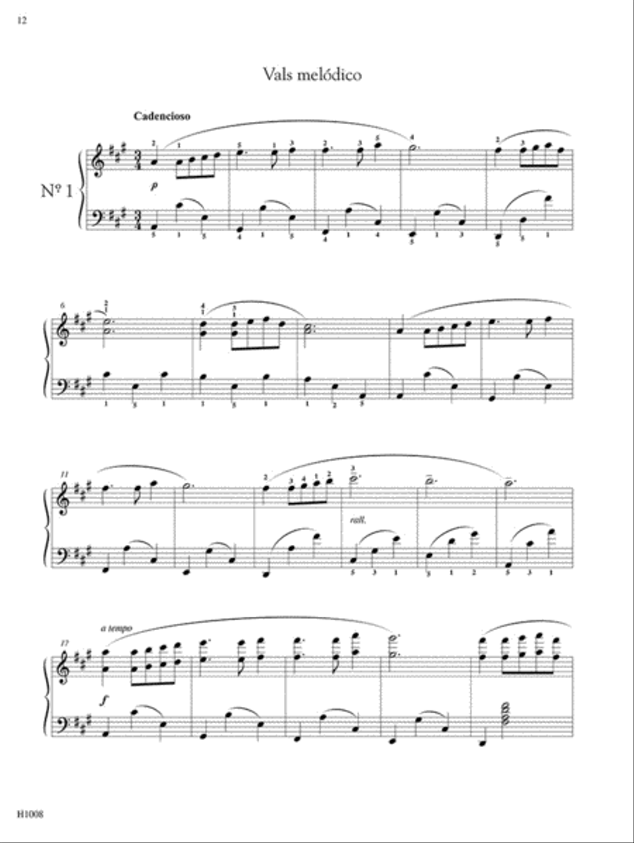 Enrique Granados -- Valses Poeticos Piano Solo scores gallery preview page 3