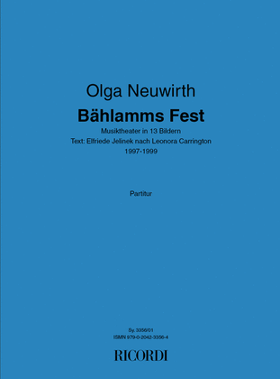 Book cover for Bählamms Fest