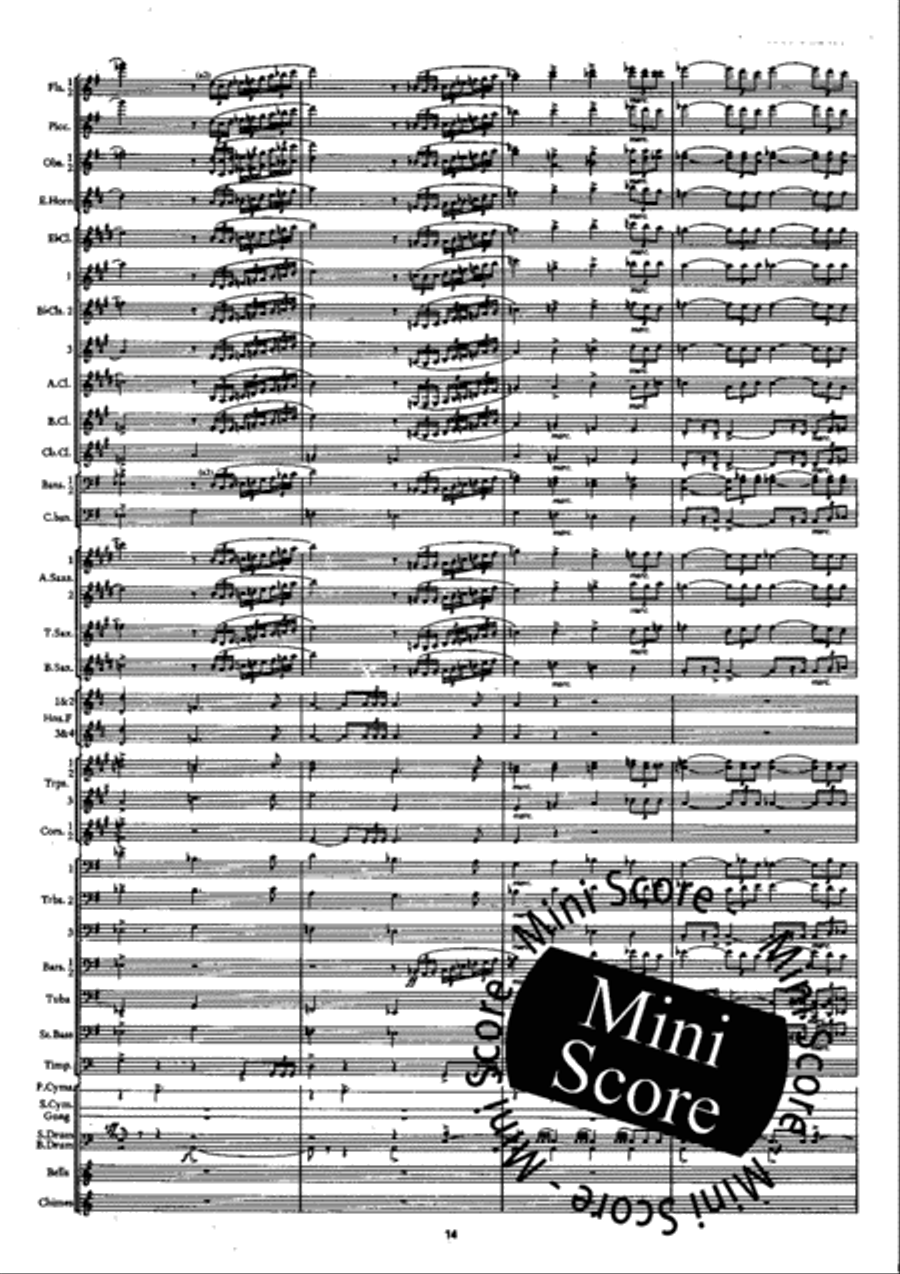 Salutations! Salutations! Concert Band scores gallery preview page 20