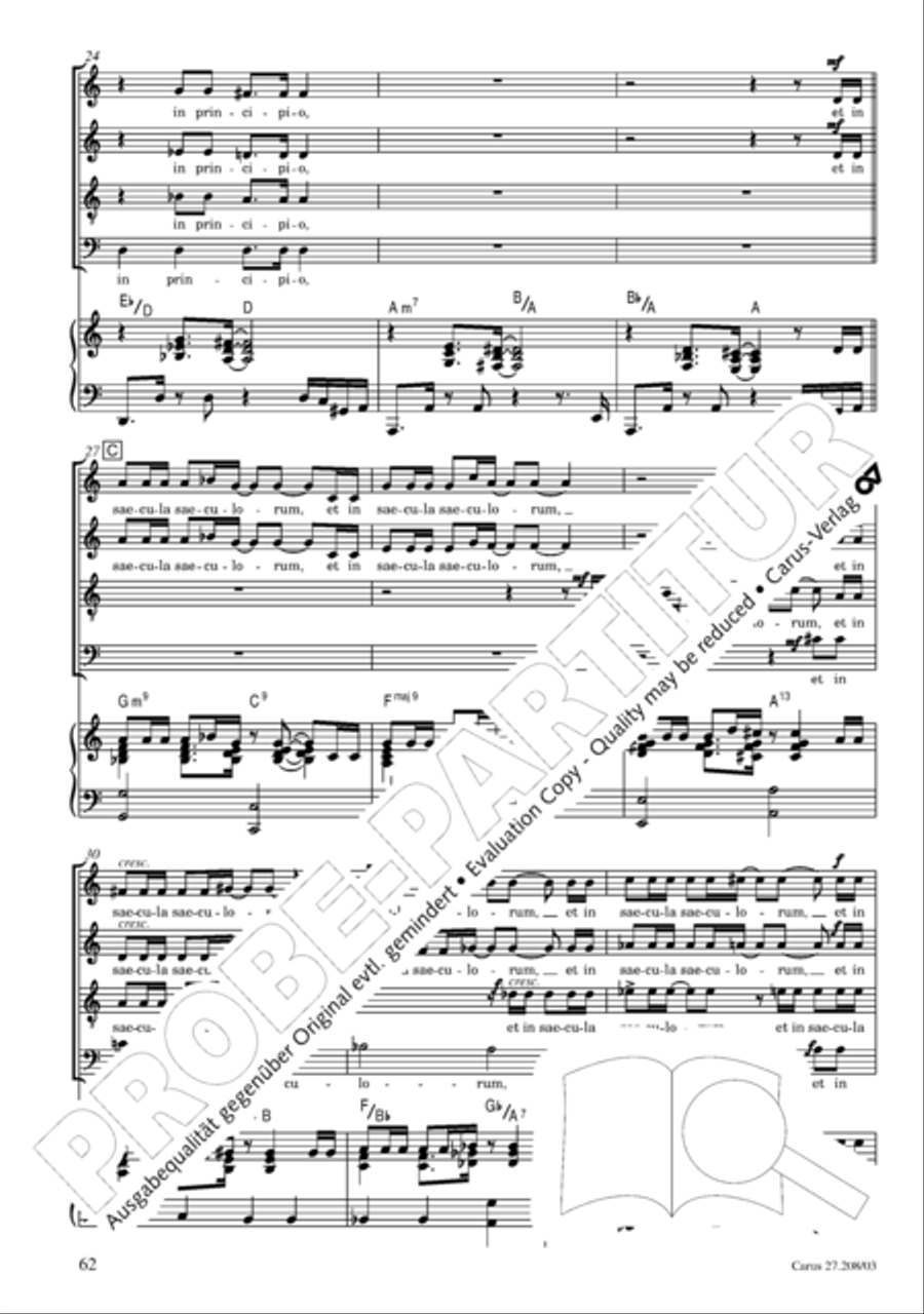 Magnificat 4-Part scores gallery preview page 63