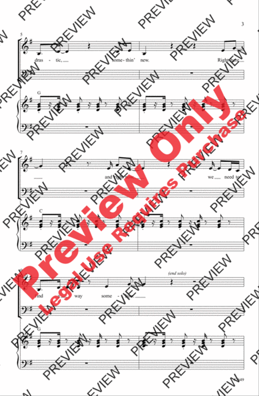 Moment of Truth Moment of Truth 4-Part scores gallery preview page 3