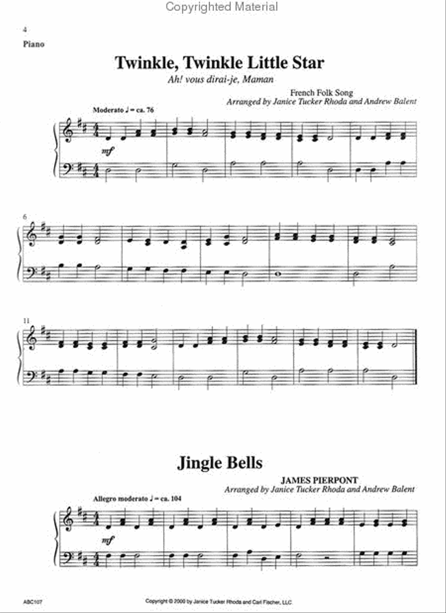 ABC's of String Orchestra (Piano) String Orchestra scores gallery preview page 2