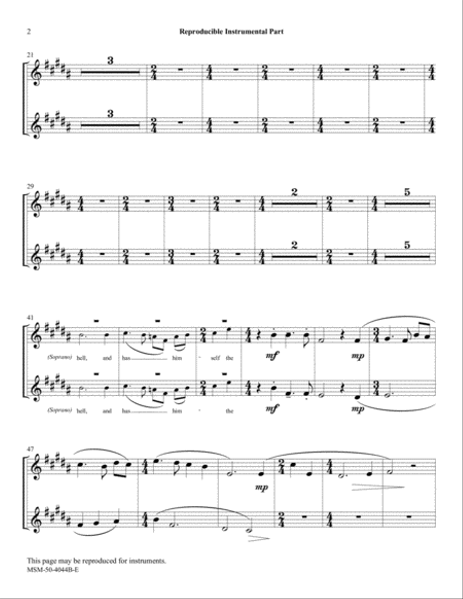 Awake, Arise! Choir scores gallery preview page 2