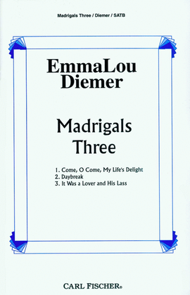 Book cover for Madrigals Three