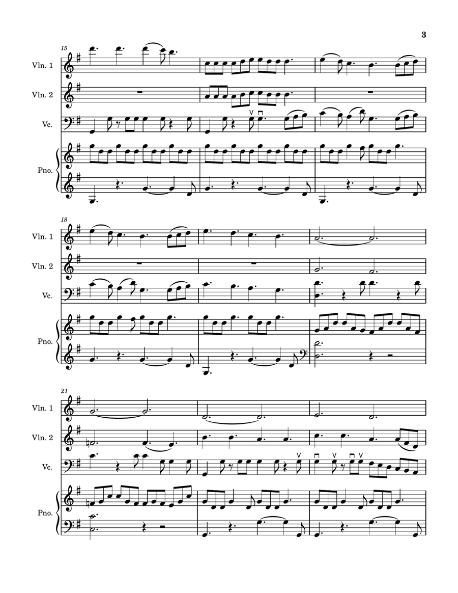 Waterfall Piano Quartet scores gallery preview page 3