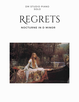 Book cover for Regrets Nocturne in D Minor