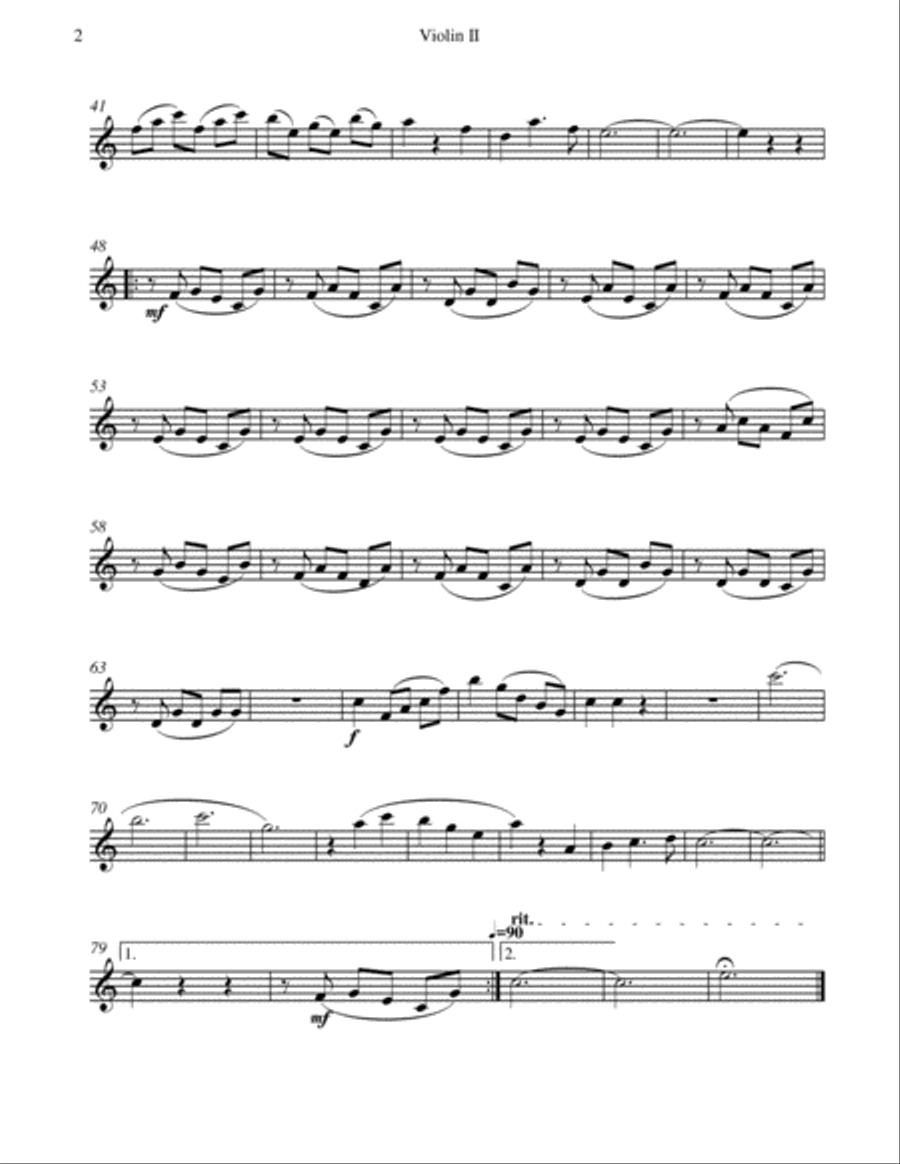 Annie's Song String Trio scores gallery preview page 5