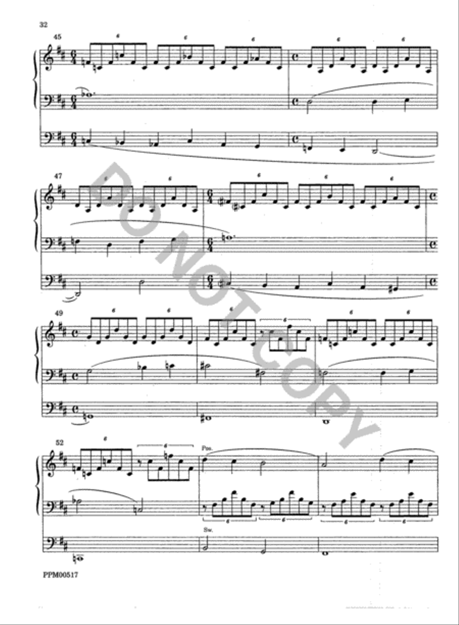 Hymn Series, Volume I Choir scores gallery preview page 33