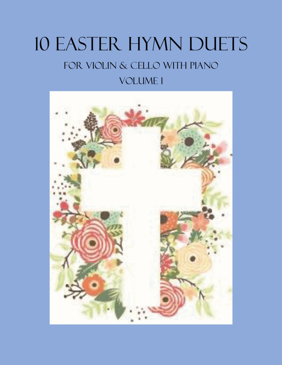 10 Easter Duets for Violin and Cello with Piano Accompaniment - Volume 1 Piano Trio scores gallery preview page 1